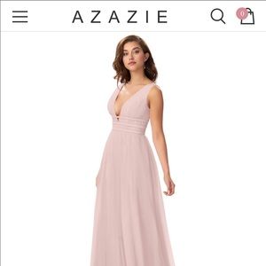 Azazie Katana bridesmaid dress - size A10.